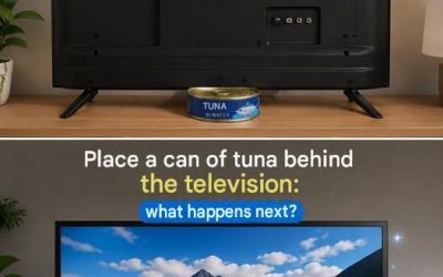 Place a can of tuna behind the television: what happens next?