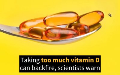 Taking Too Much Vitamin D Can Backfire, Scientists Warn  The “sunshine vitamin” may come with a dark side. Just as a lack of vitamin D can lead to health problems, an excess can be harmful too.  For years, scientists have warned that not everyone needs to take vitamin D supplements and that, in rare cases, high doses can be toxic—especially for young children and older adults.  As the supplement grows in popularity, it is more important than ever for patients and doctors to be aware of proper dosing and potential downsides. While the risks are uncommon, they are increasing and, in worst-case scenarios, can be life-threatening.  Too much vitamin D increases calcium absorption, which can lead to hypercalcemia—a condition where calcium builds up in the blood and forms dangerous deposits in arteries or soft tissues. This raises the risk of kidney stones, disrupts bone metabolism, and can cause symptoms such as nausea, vomiting, constipation, fatigue, muscle weakness, and bone pain.