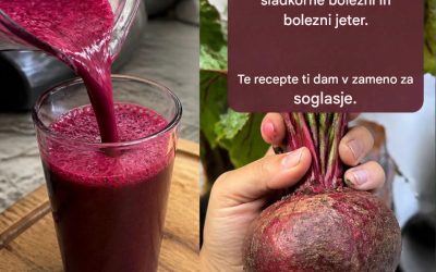 Rdeča pesa: naravna pijača, ki lahko podpira vaše presnovno zdravje