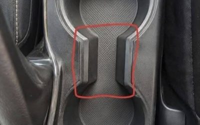 What Is the Weird Gap Between Car Cup Holders For???