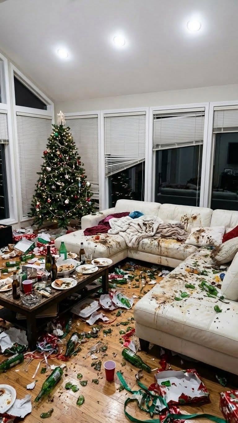 Letting my sister-in-law use our house for Christmas turned into a nightmare when we returned.