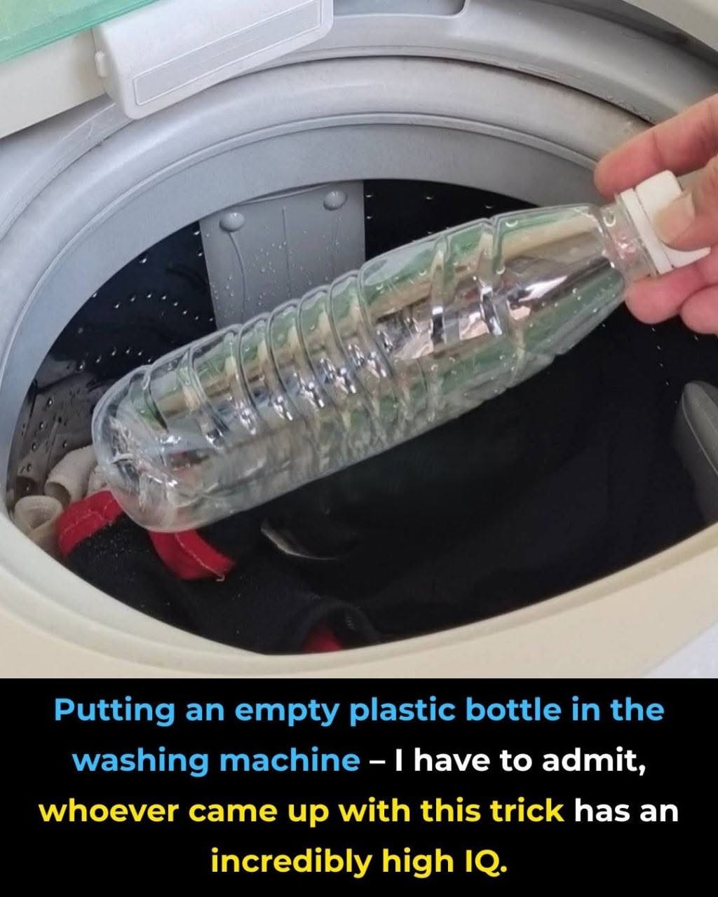 Genius Laundry Hack: Why Putting an Empty Plastic Bottle in Your Washing Machine Can Save Time and Hassle