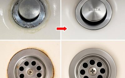Kako odstraniti temen krog okoli pipe