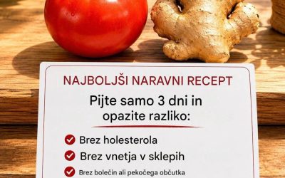 „To jemljite tri dni in opazili boste razliko: nič holesterola, nič artritisa in nič utrujenosti. Recept vam bom dal takoj.“