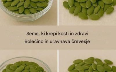 Bučna semena, naravno superživilo