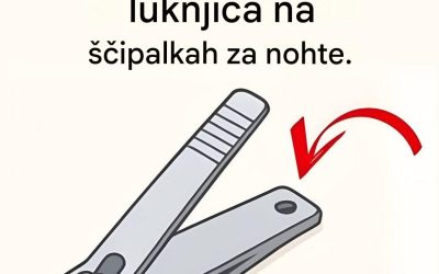Skoraj nihče ne ve, čemu služi majhna luknjica na ščipalkah za nohte?