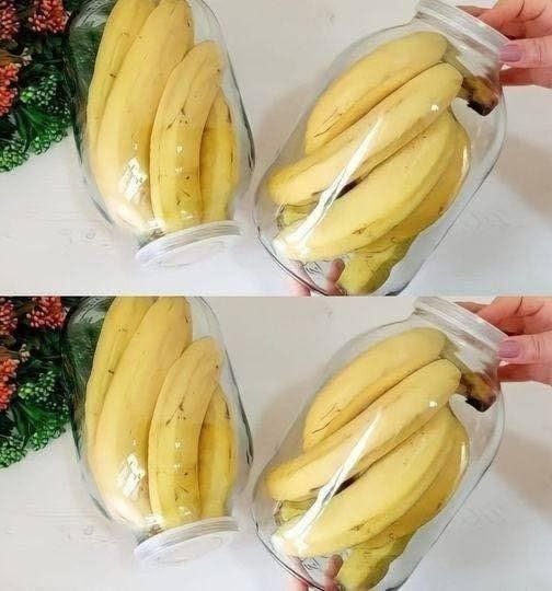 S to metodo se banane ne bodo pokvarile v nekaj dneh.