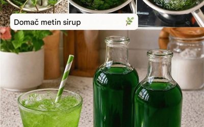 Domači metin sirup