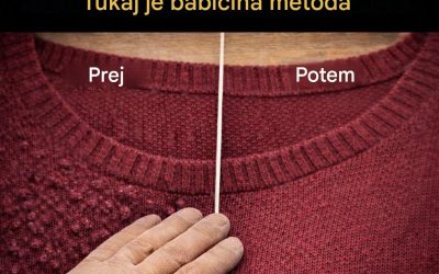 Zakaj volneni puloverji dobijo tiste nadležne majhne tabletke