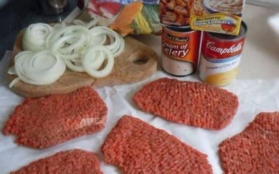 Zrezek iz kocke v počasnem loncu