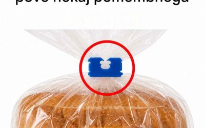 Barva te drobne sponke za kruh vam morda pove nekaj pomembnega