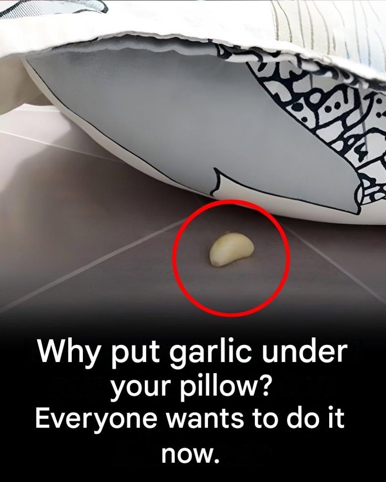 Why is it worth putting garlic under your pillow at night?
