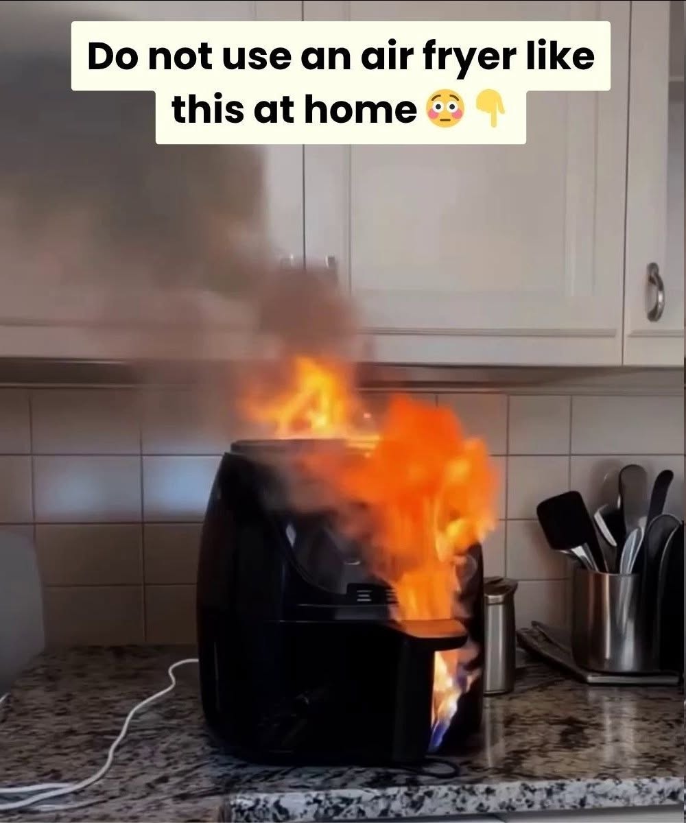 5 Places You Should Never Use Your Air Fryer Indoors