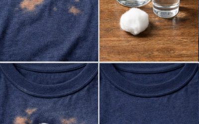 Bleach stains on your clothes? No need to throw them away: here’s a solution