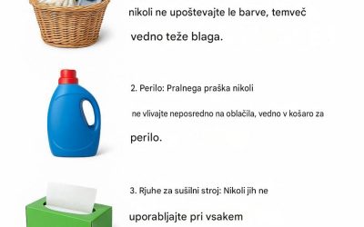 Delaš popolnoma narobe. Tukaj je pravilen način pranja oblačil.