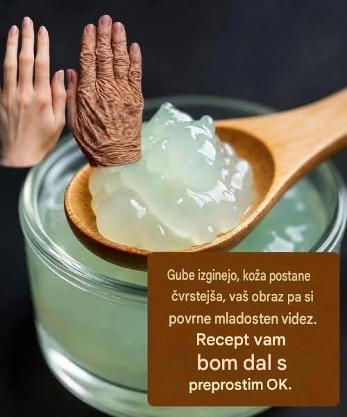 Gube bodo izginile, koža bo postala čvrstejša in vaš obraz bo povrnil mladosten videz! Če želite še naprej prejemati recepte, mi sporočite … Hvala!