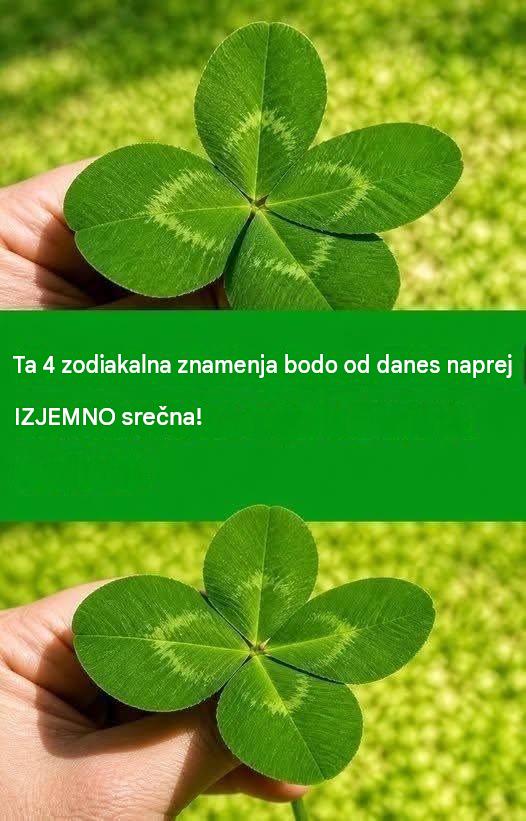 Ta 4 zodiakalna znamenja bodo od jutri naprej IZJEMNO srečna!