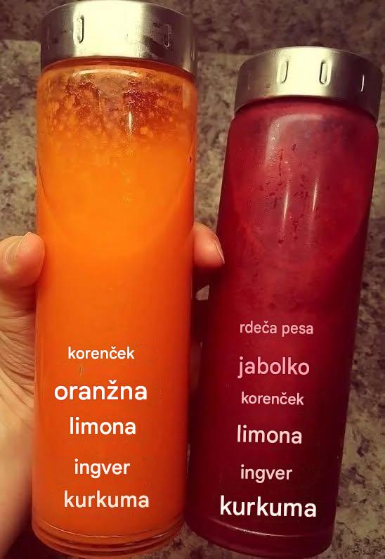 Okrepite svoje zdravje na naraven način z dvema učinkovitima receptoma za domače sokove