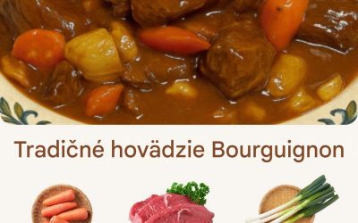Govedina po bourguignon, tako kot v starih časih … Ultra mehko meso, bogata in dišeča omaka, počasi kuhana, da napolni vso hišo s svojo aromo. Jed, ki bo vse zbrala za mizo.