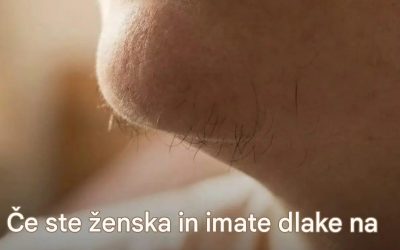 # Dlake na bradi pri ženskah: kaj to pomeni?