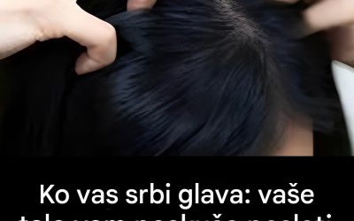 Srbeča glava? Tukaj so glavni vzroki