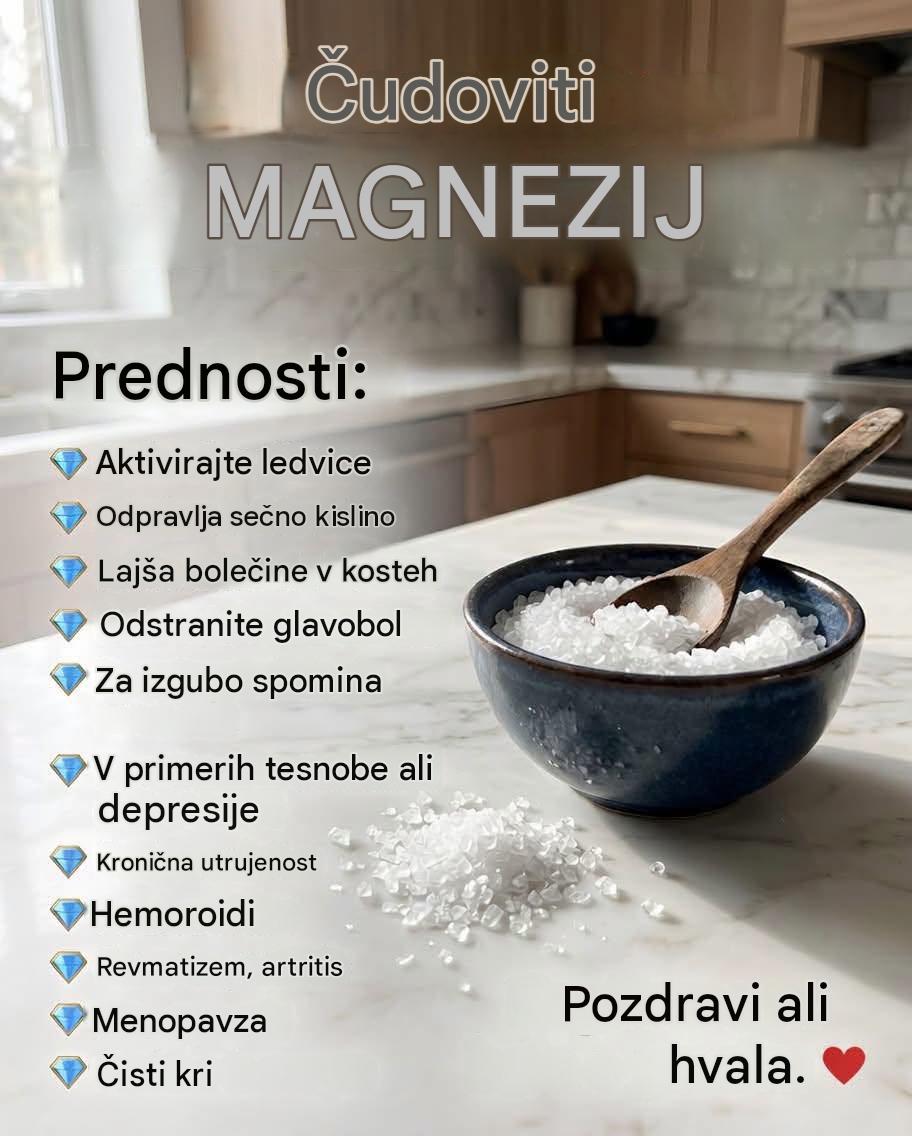 Čudovit magnezij in njegova presenetljiva uporaba …