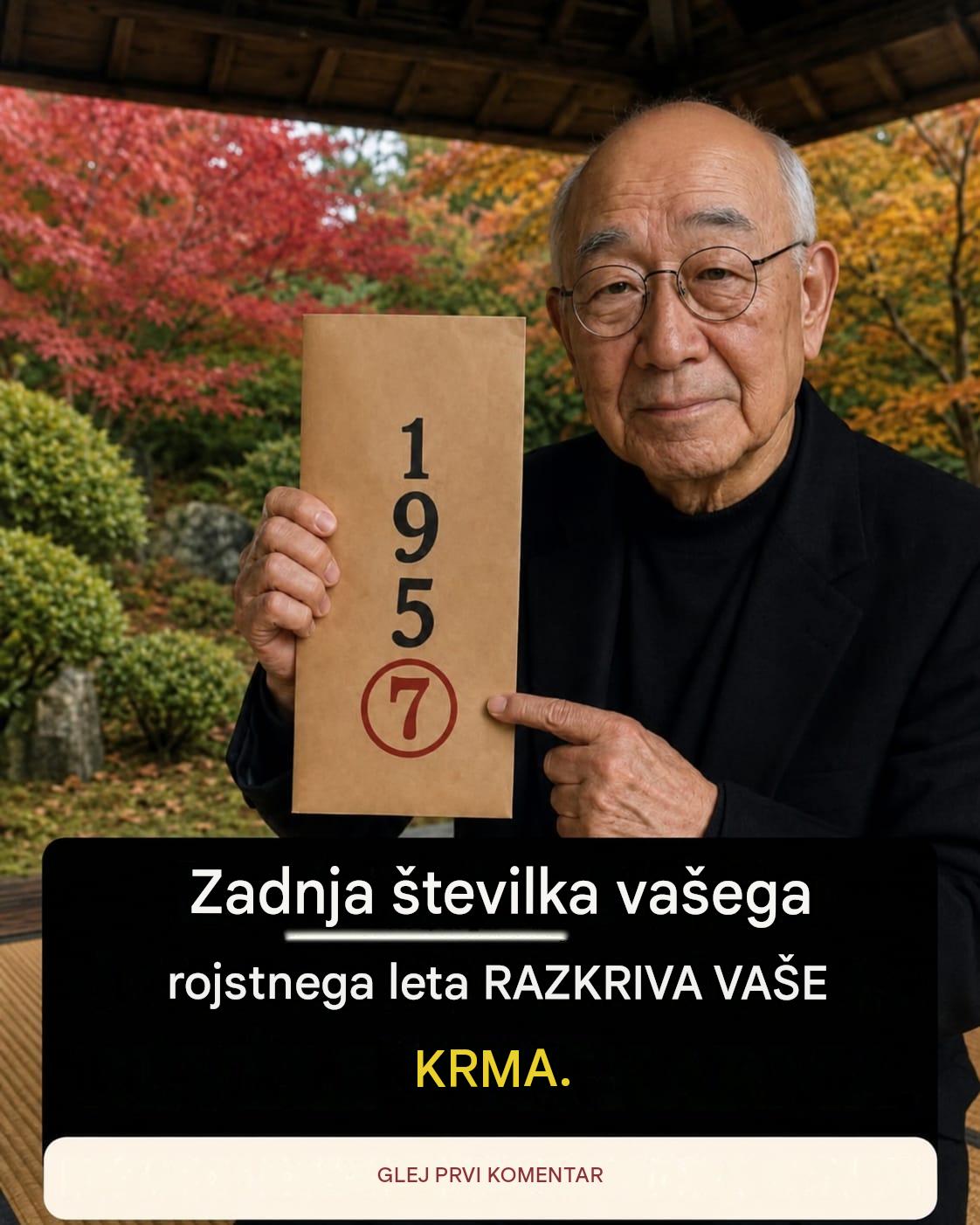 Kaj zadnja številka vašega rojstnega leta razkriva o vaši skriti karmi?