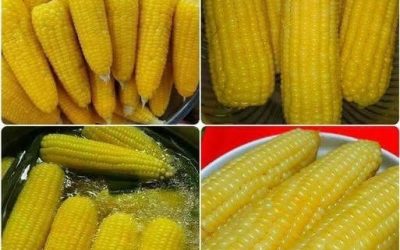 Roke gor, če imate radi kuhano koruzo! Recept je v prvem komentarju.