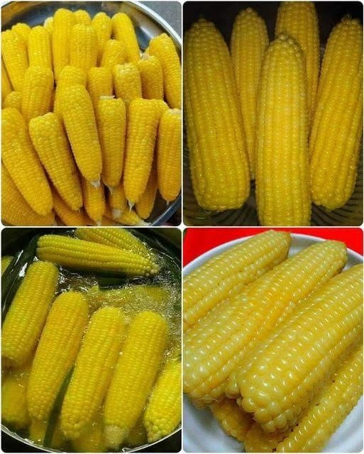 Roke gor, če imate radi kuhano koruzo! Recept je v prvem komentarju.