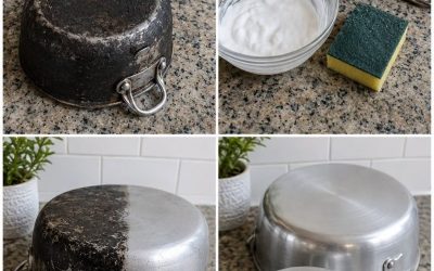 Imate zasušene ponve? Pozabite na detergente: potrebujete le eno sestavino! Bodo kot nove.