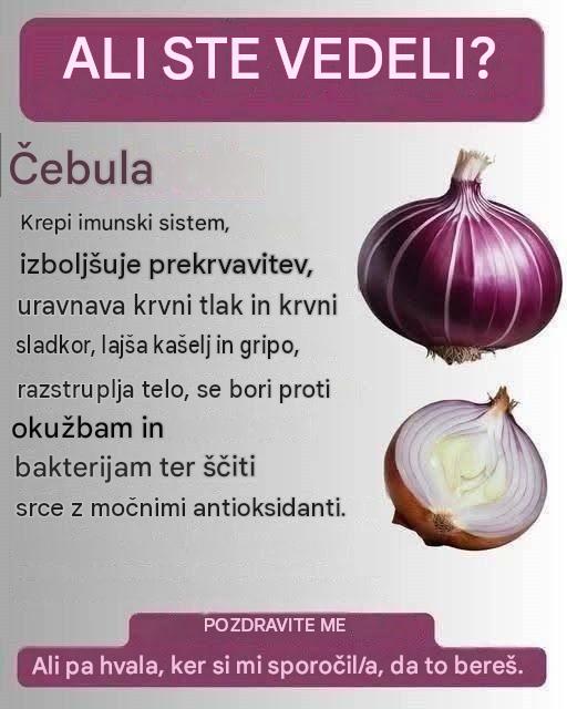 Neverjetne koristi čebule: veliko več kot le kuhinjska sestavina … Več si preberite v prvem komentarju. 👇