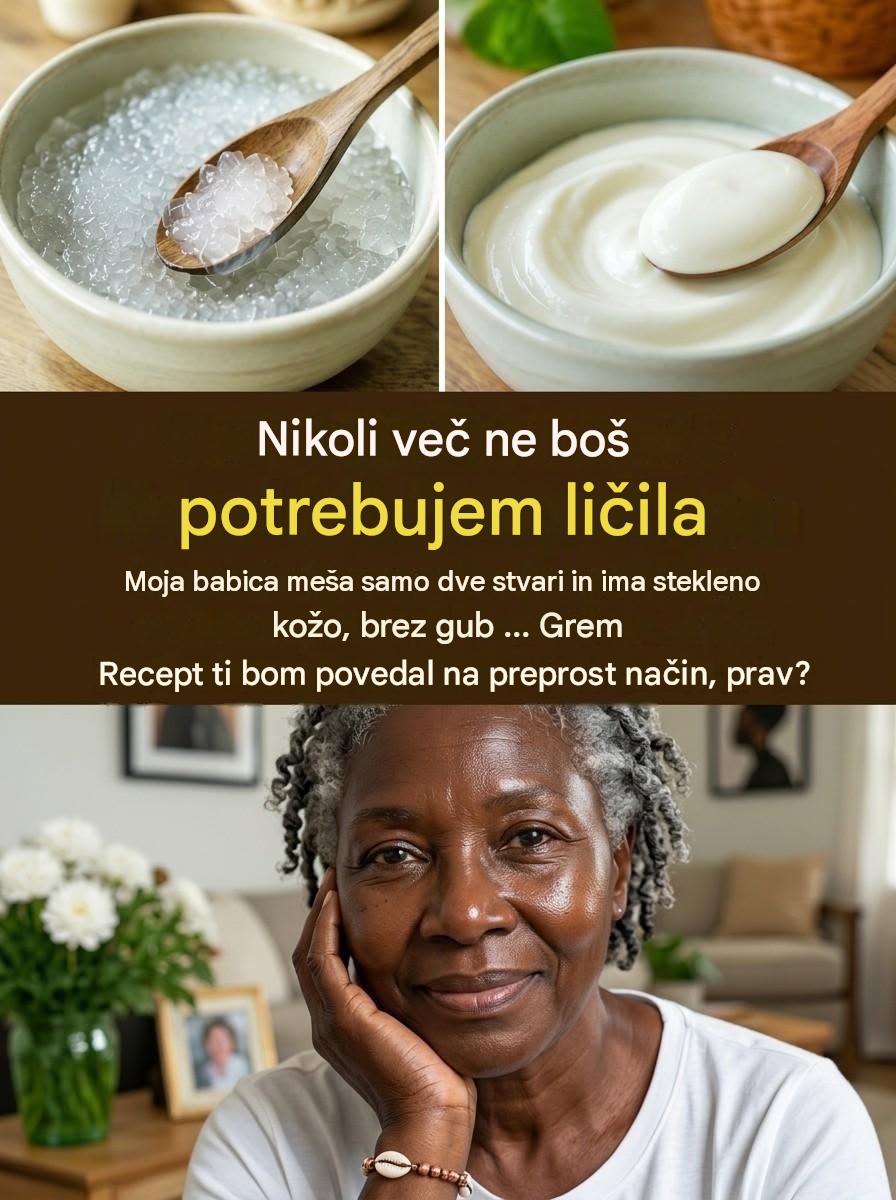 “NIKOLI več ne boš potrebovala ličil! Moja babica meša dve stvari in …”